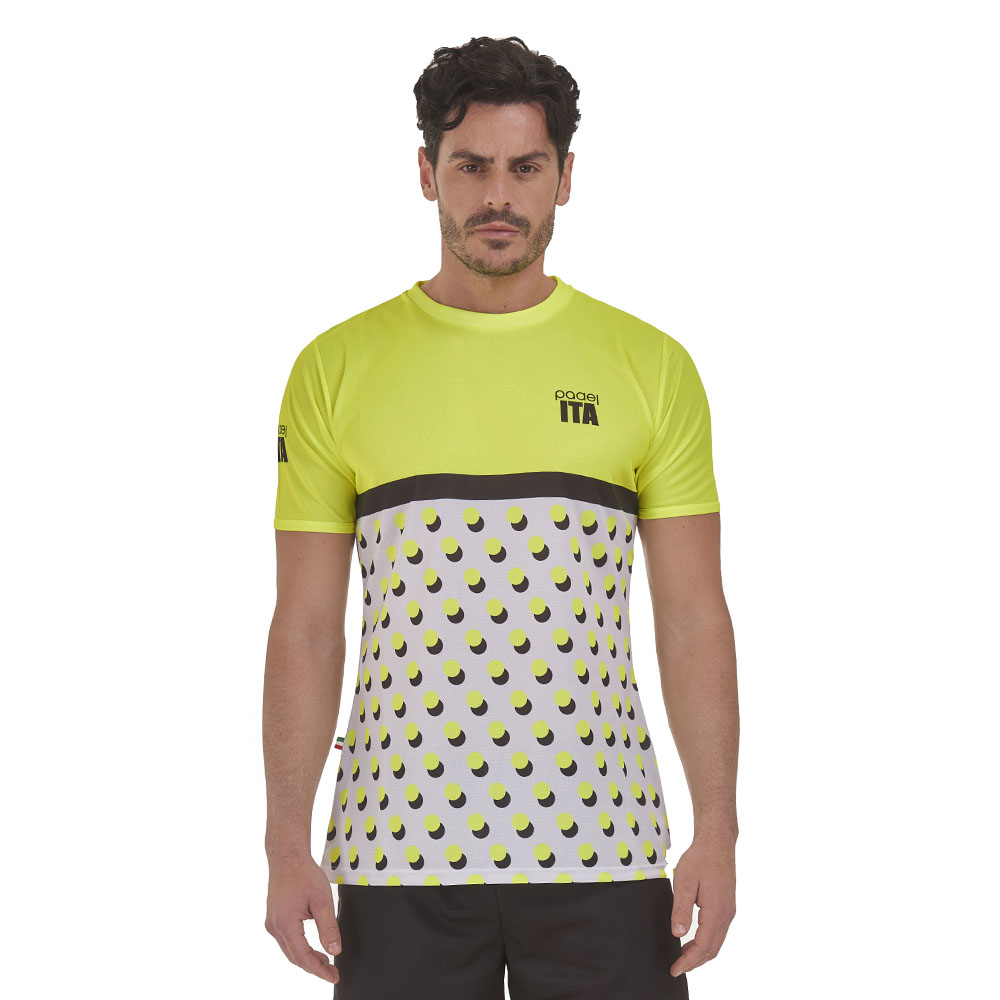 Fred Perry T-Shirt Con Ricamo colore giallo - Febbre a 90 Casual Store Roma